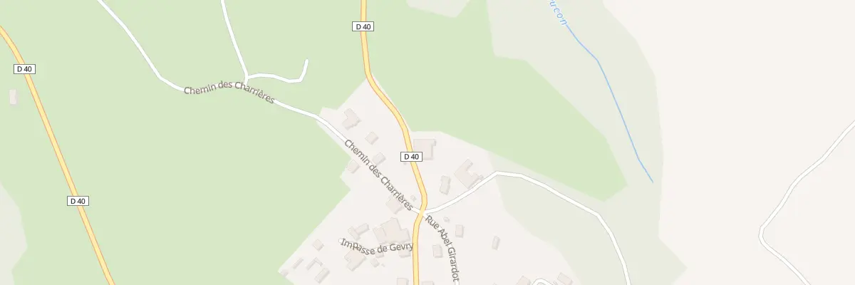 Plan du 10 Rue Principale à Châtelneuf