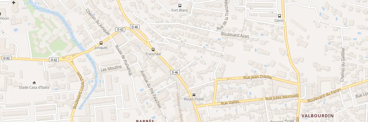Plan du 5 Rue Madeleine Desiree à Toulon