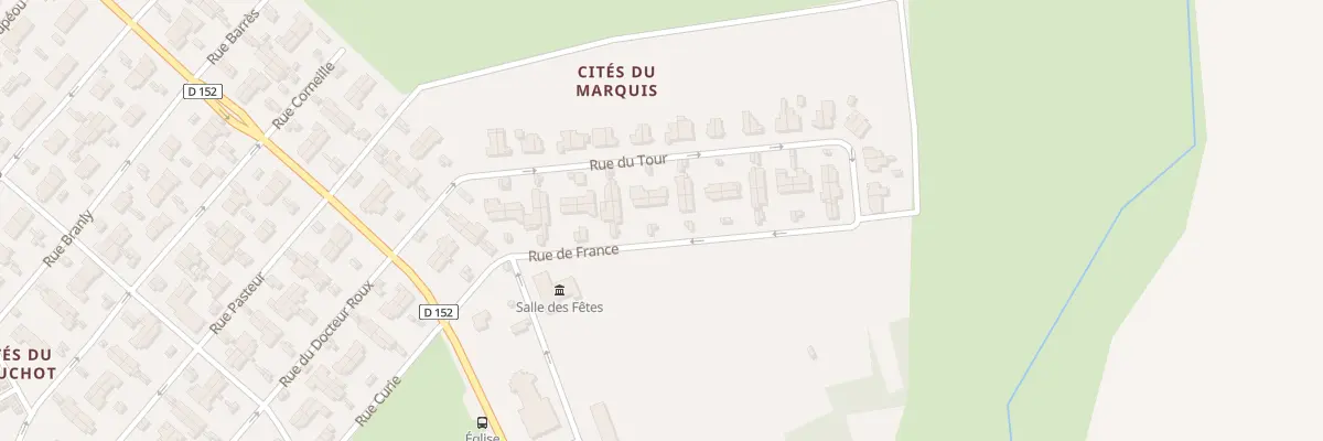 Plan du 28 Rue de France à Giraumont