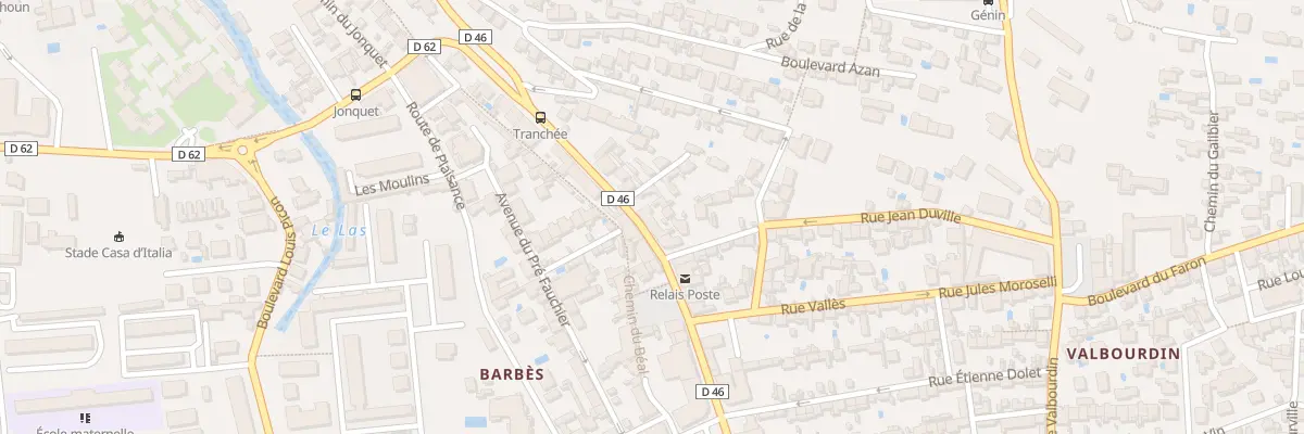 Plan du 438 Av General Gouraud à Toulon