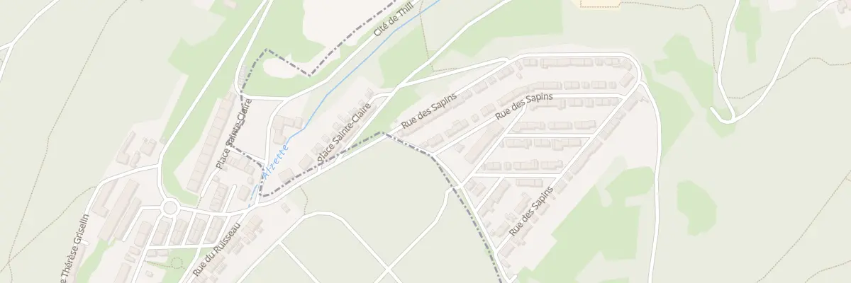 Plan du 34B Rue des Sapins à Villerupt