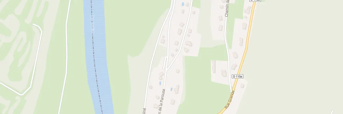Plan du 1 Che Saint Nicole à Cessey