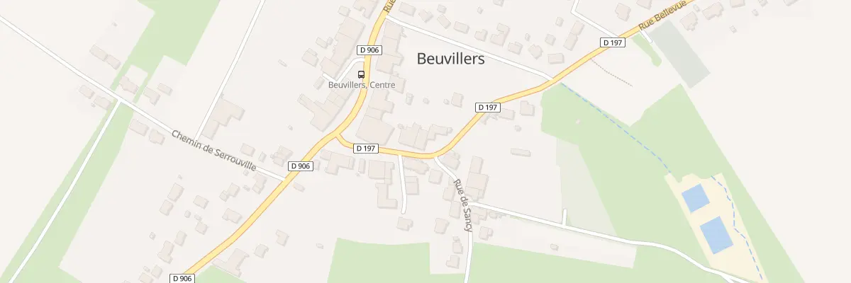 Plan du 5 Rue de l’Eglise à Beuvillers