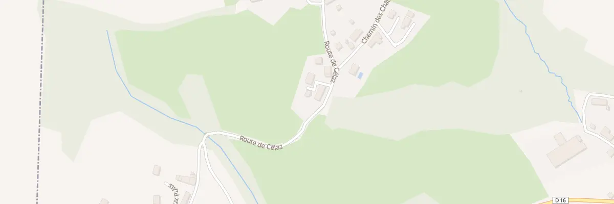 Plan du 14 Rte de Célaz à Rumilly