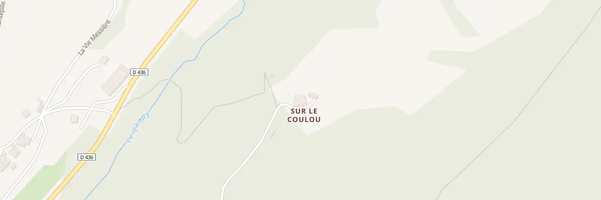 Plan du 5388 Le Coulou à Septmoncel les Molunes