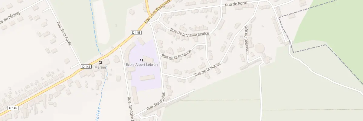 Plan du 4 Rue de la Potence à Tucquegnieux