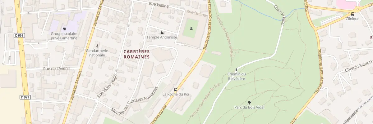 Plan du 12 Bd de la Roche du Roi à Montagnole