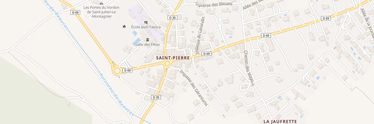 Plan du 46 Rue de Terdobbiate à Saint-Julien