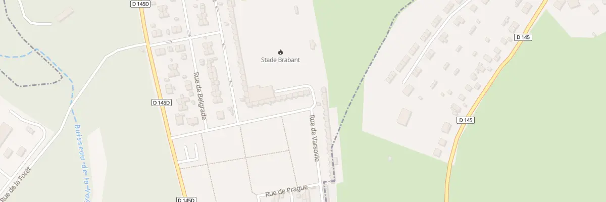 Plan du 70 Rue de Varsovie à Trieux