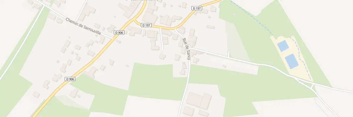 Plan du 4B Rue de Sancy à Beuvillers