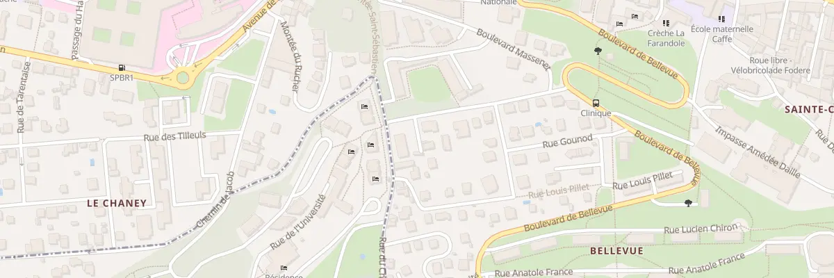 Plan du 613 Bd Massenet à Chambéry