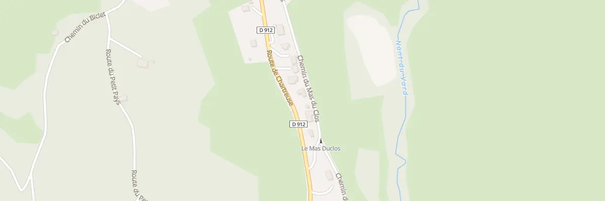 Plan du 3805 Rte de Chartreuse à Montagnole