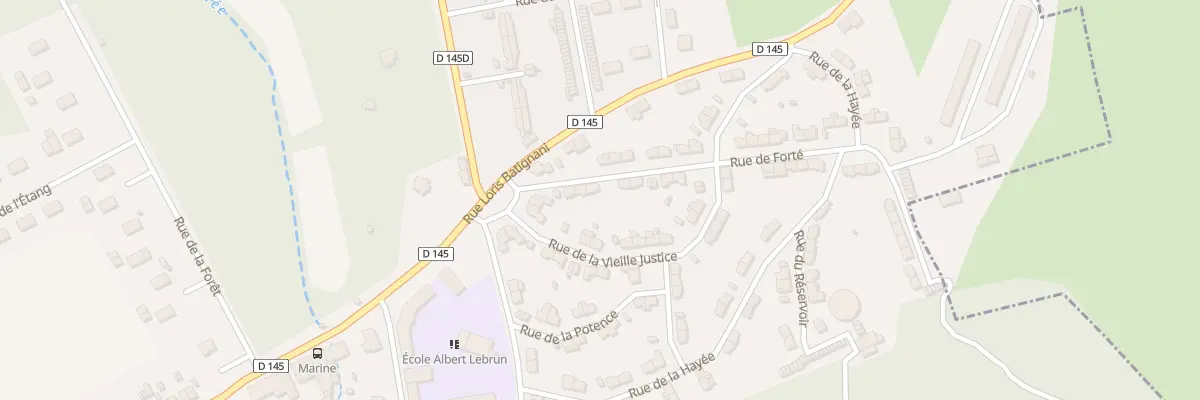 Plan du 8 Rue de Forté à Tucquegnieux