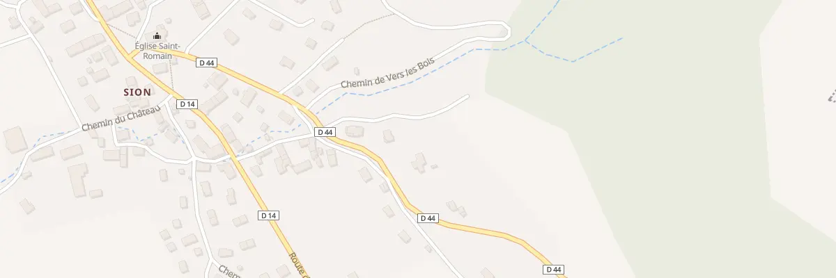 Plan du 114 Che de Borée à Vallières-sur-Fier