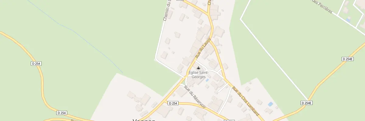 Plan du 3 Rue du Lavoir à Vannoz