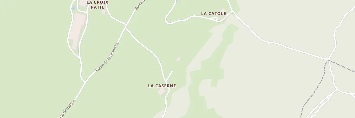 Plan du 5022 La Caserne à Bellecombe
