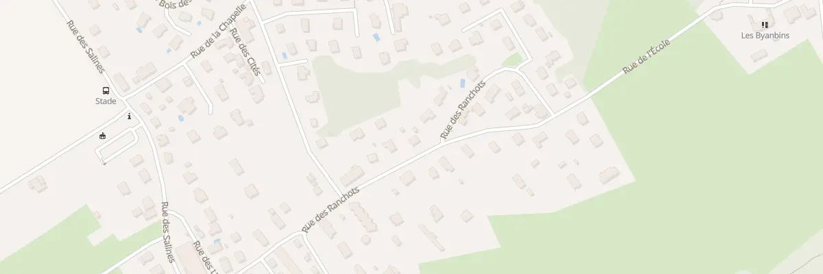 Plan du 39 Rue des Ranchots à Montferrand-le-Château