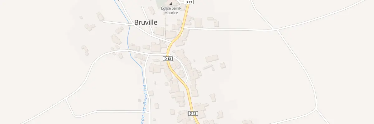 Plan du 5 Rue de l’Ecole à Bruville