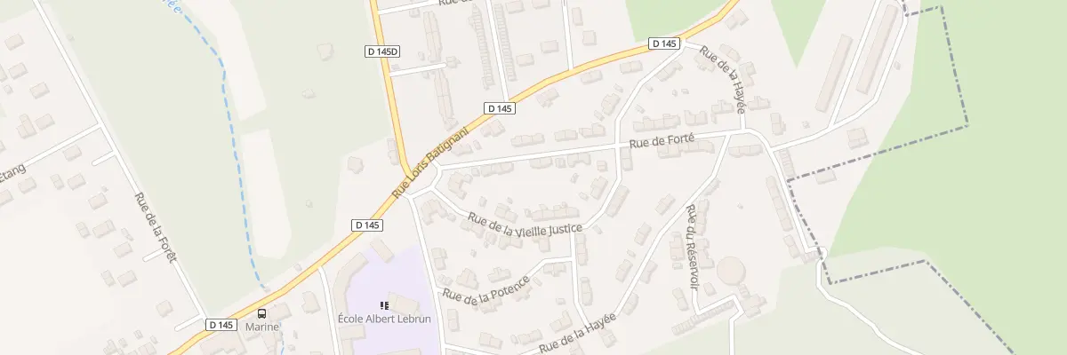 Plan du 10 Rue de Forté à Tucquegnieux