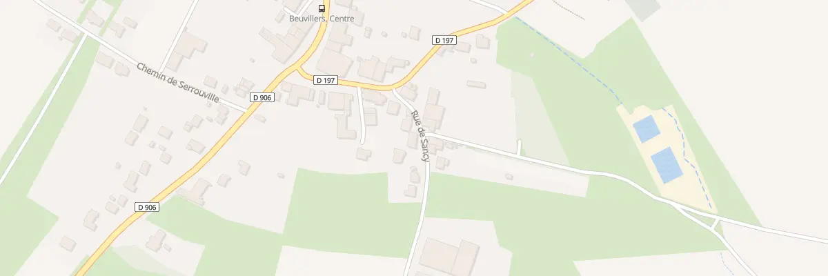 Plan du 4 Rue de Sancy à Beuvillers