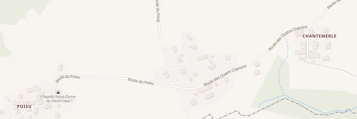 Plan du 33 Imp des Choises à Moye