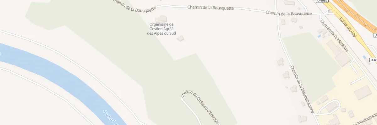 Plan du 9020 Meteline à Sisteron