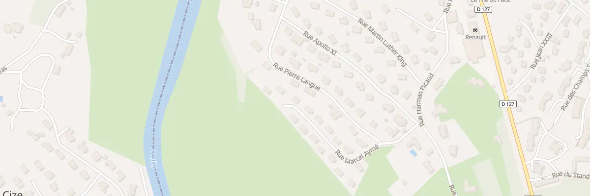 Plan du 12 Rue Marcel Aymé à Champagnole