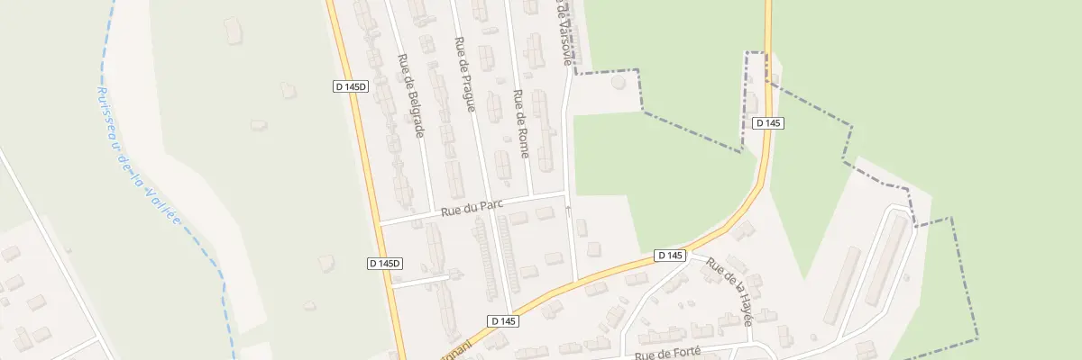 Plan du 2 Rue de Rome à Tucquegnieux