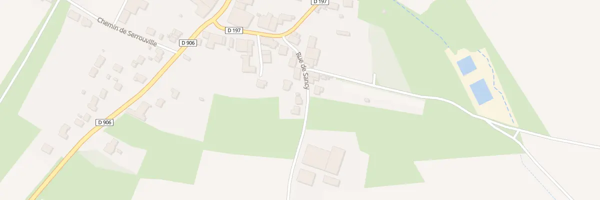 Plan du 6 Rue de Sancy à Beuvillers