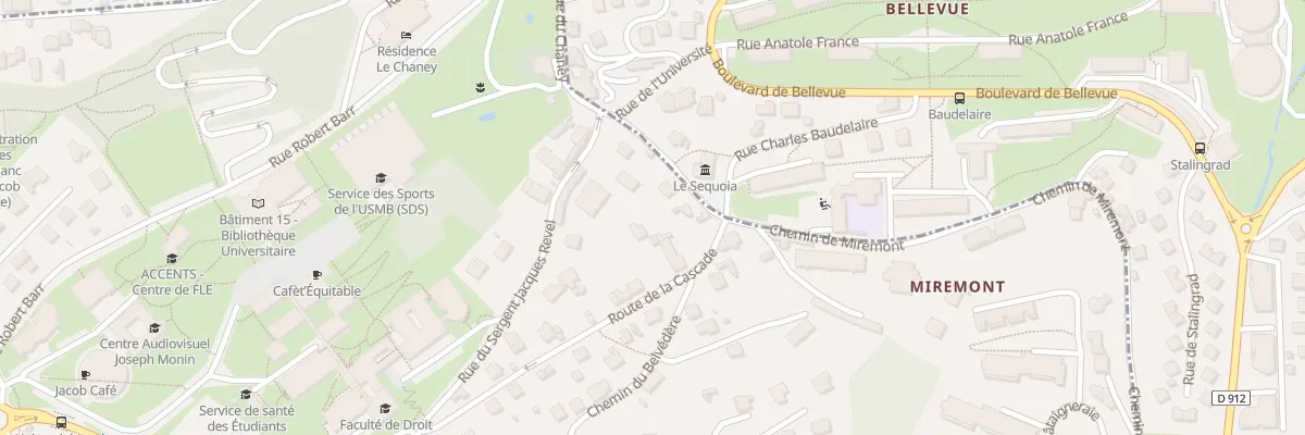 Plan du 3 Che du Chaney à Jacob-Bellecombette