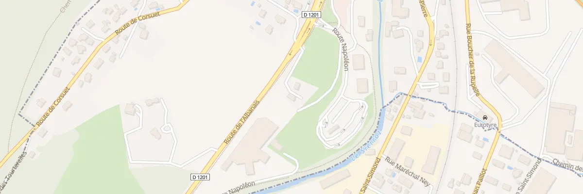 Plan du 522 Rte de l’Albanais à Grésy-sur-Aix