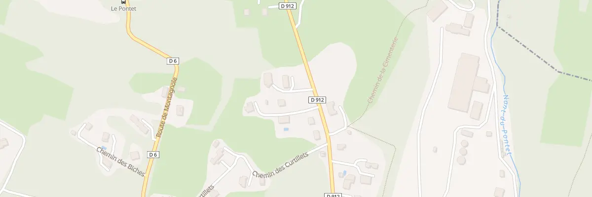 Plan du 720 Rte de Chartreuse à Montagnole