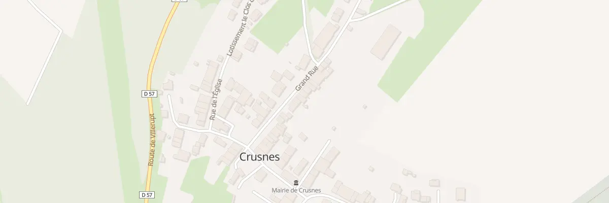 Plan du 18 Grand Rue à Crusnes