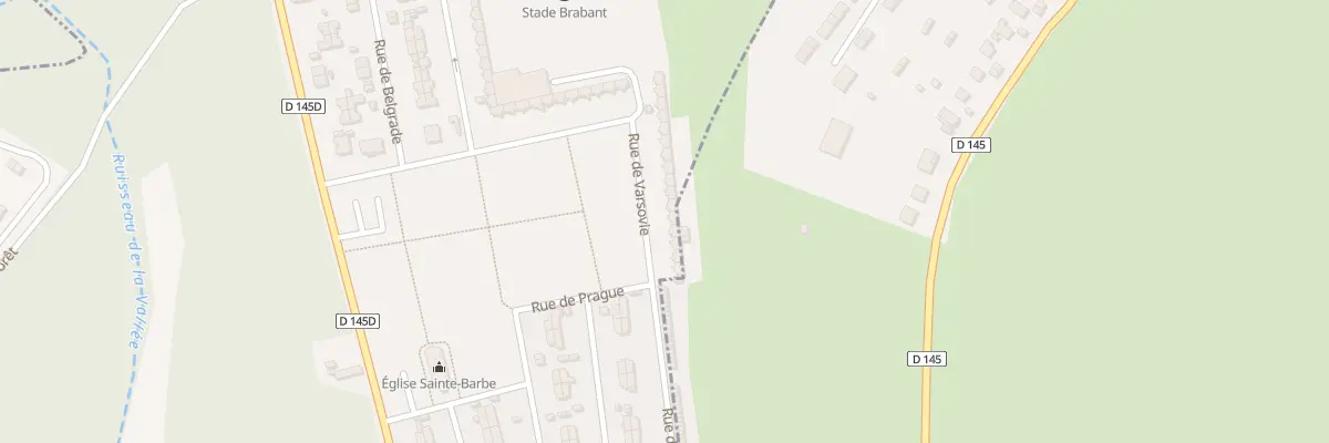 Plan du 44 Rue de Varsovie à Tucquegnieux