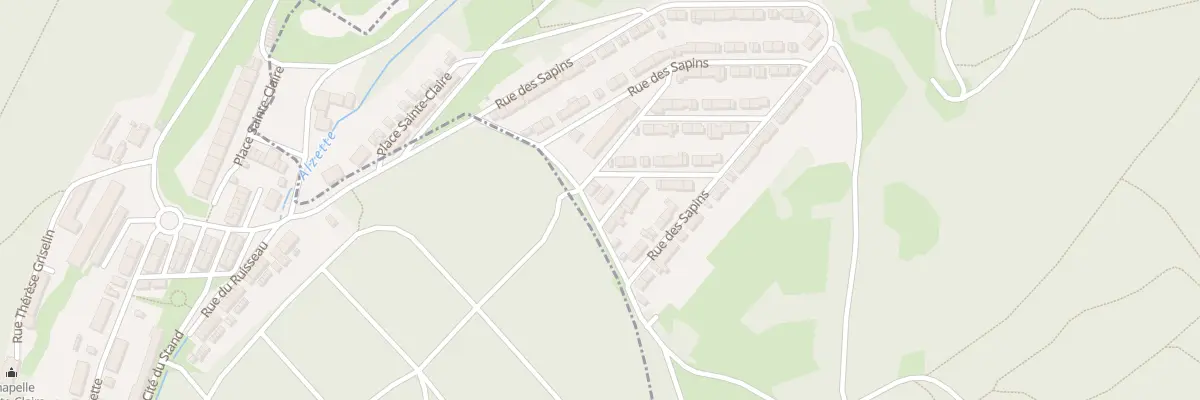 Plan du 14B Rue des Sapins à Villerupt