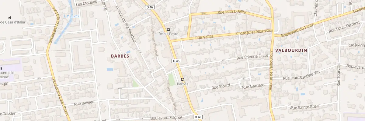Plan du 284 Av General Gouraud à Toulon