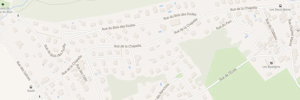 Plan du 18 Rue de la Chapelle à Montferrand-le-Château