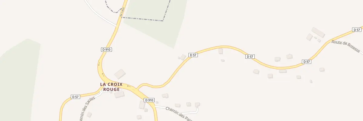 Plan du 195 Rte des Bruyères à Clermont