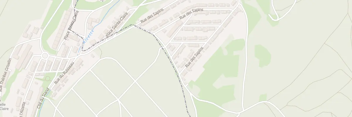 Plan du 13B Rue des Sapins à Villerupt