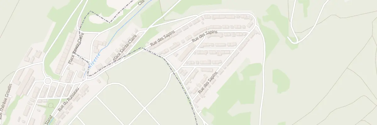 Plan du 17B Rue des Sapins à Villerupt