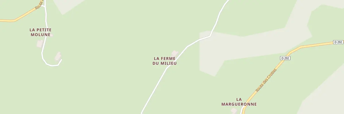 Plan du 5522 Les Crottes du Milieu à Septmoncel les Molunes