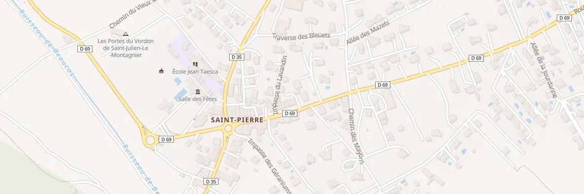 Plan du 115 Rue de Terdobbiate à Saint-Julien