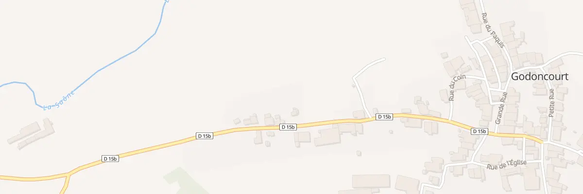 Plan du 330 Rue du Moulin à Godoncourt