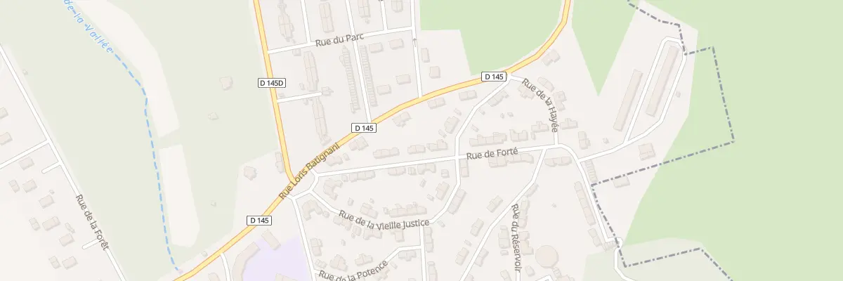 Plan du 11 Rue de Forté à Tucquegnieux