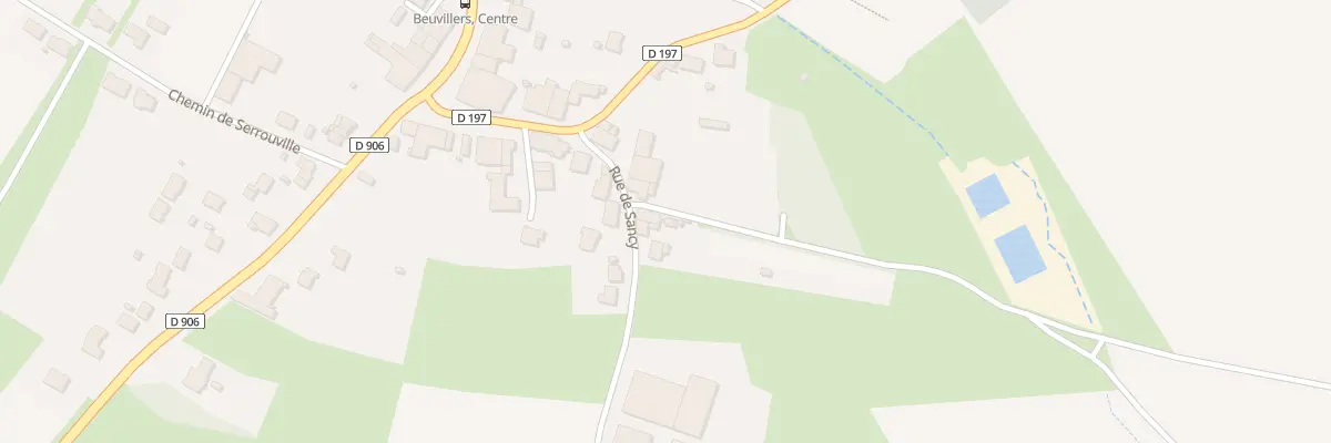 Plan du 7 Rue de Sancy à Beuvillers
