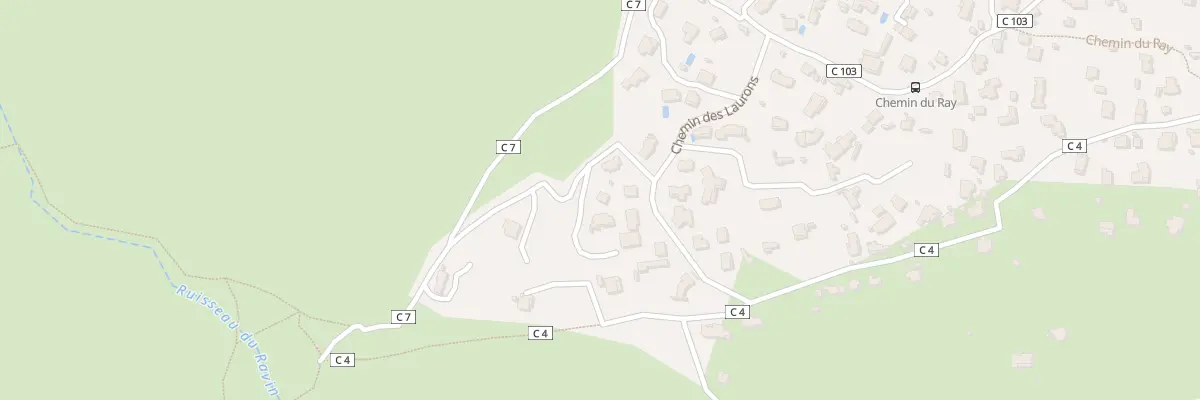 Plan du 148 Che des Laurons au Revest-les-Eaux