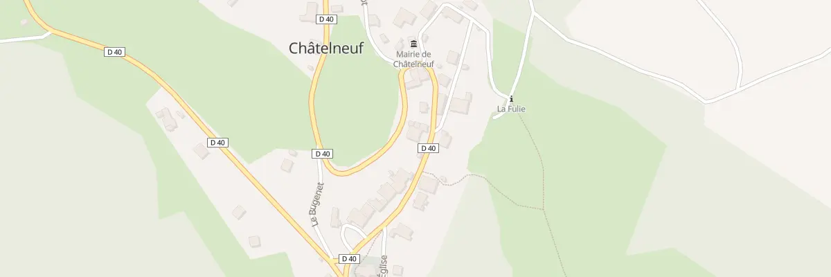 Plan du 674 Rue Principale à Châtelneuf