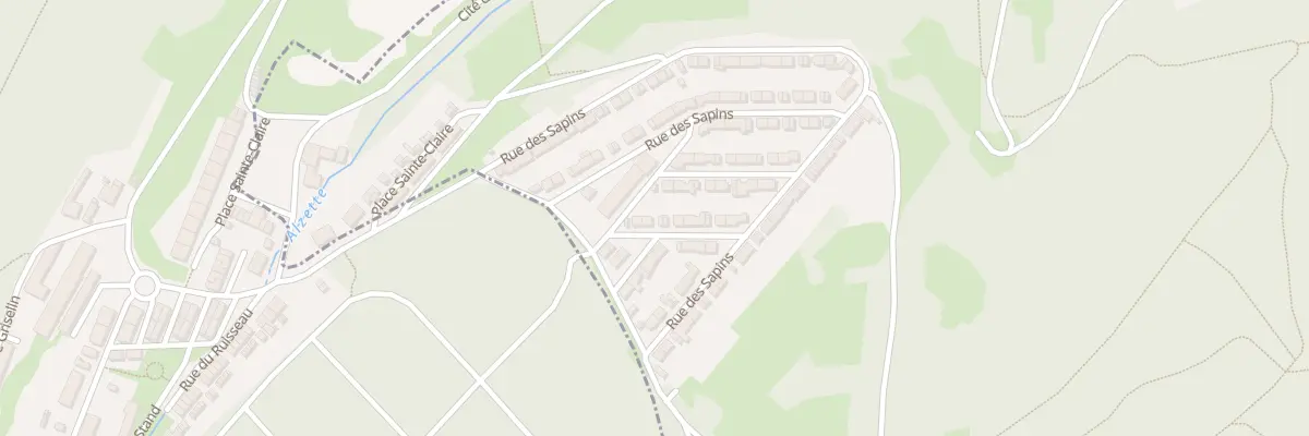 Plan du 17 Rue des Sapins à Villerupt