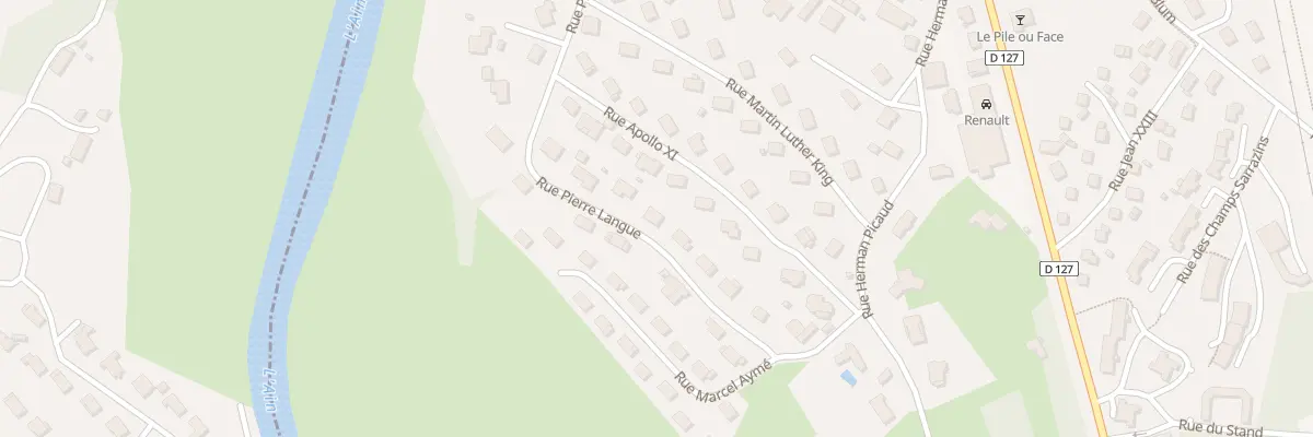 Plan du 15 Rue Pierre Langue à Champagnole