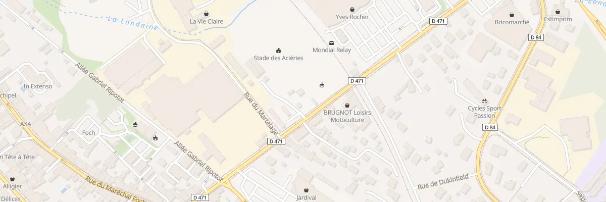 Plan du 27 Rue Clémenceau à Champagnole